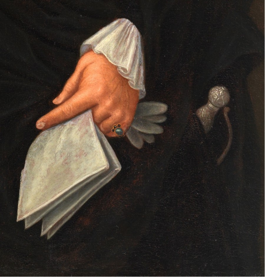 Detail Ludwig Seiler: rechte Hand